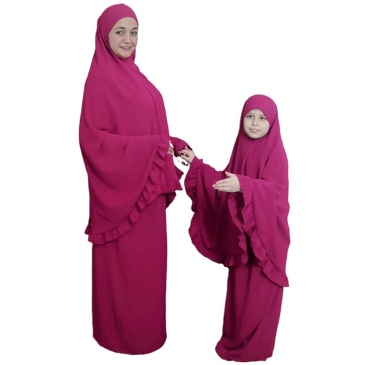 Special Prayer Abaya (Cherry Red)