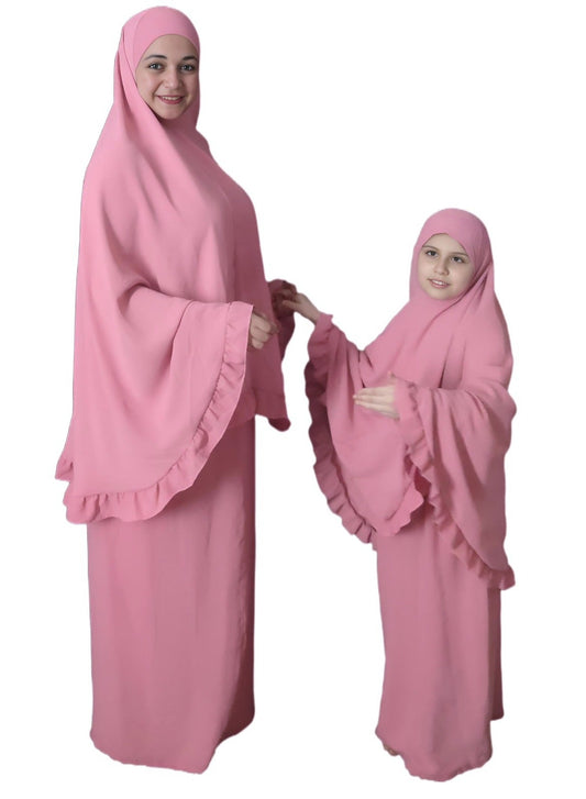 Special Prayer Abaya (Light Pink)